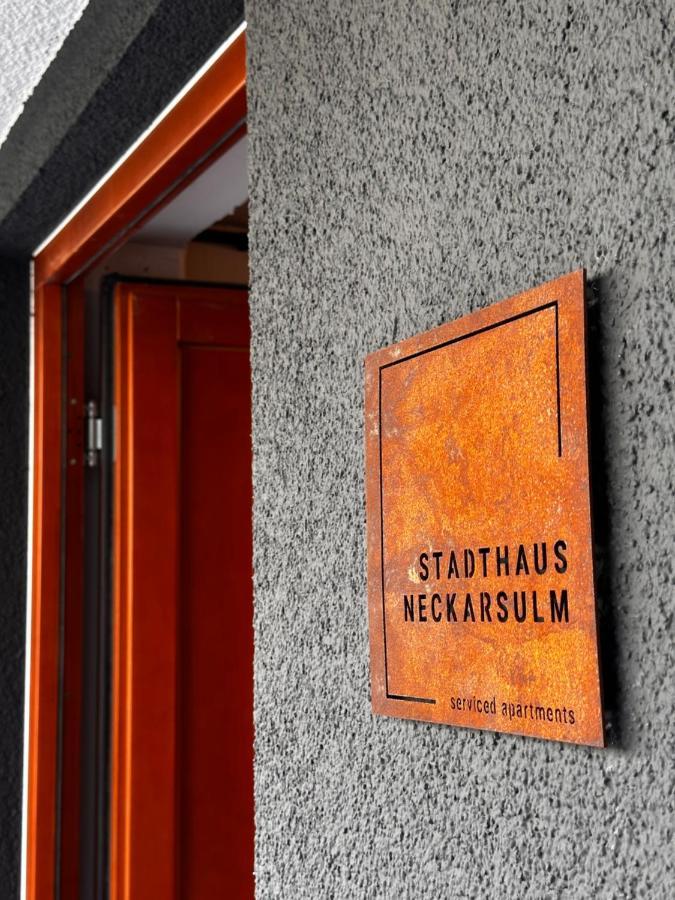 Stadthaus Neckarsulm Serviced Apartments - Stadthaus Heiner ภายนอก รูปภาพ