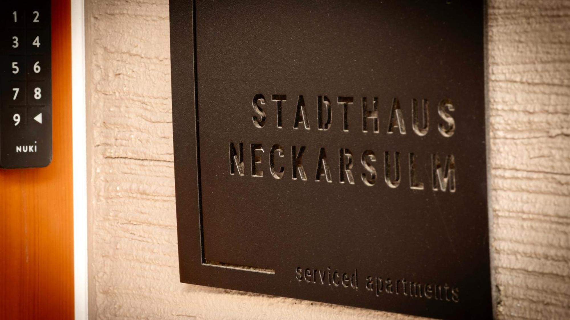 Stadthaus Neckarsulm Serviced Apartments - Stadthaus Heiner ภายนอก รูปภาพ